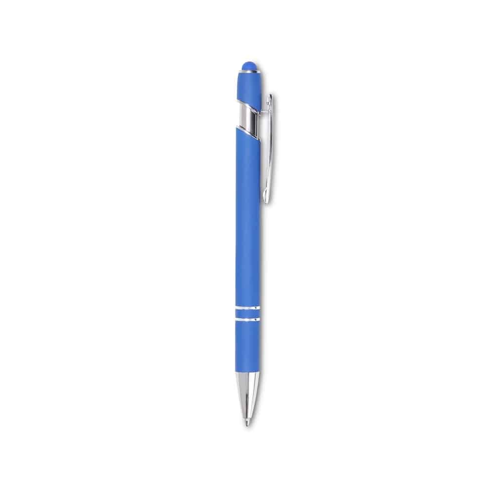 CANETA EMBORRACHADA TOUCH SPX-14715-AZU NA COR AZUL