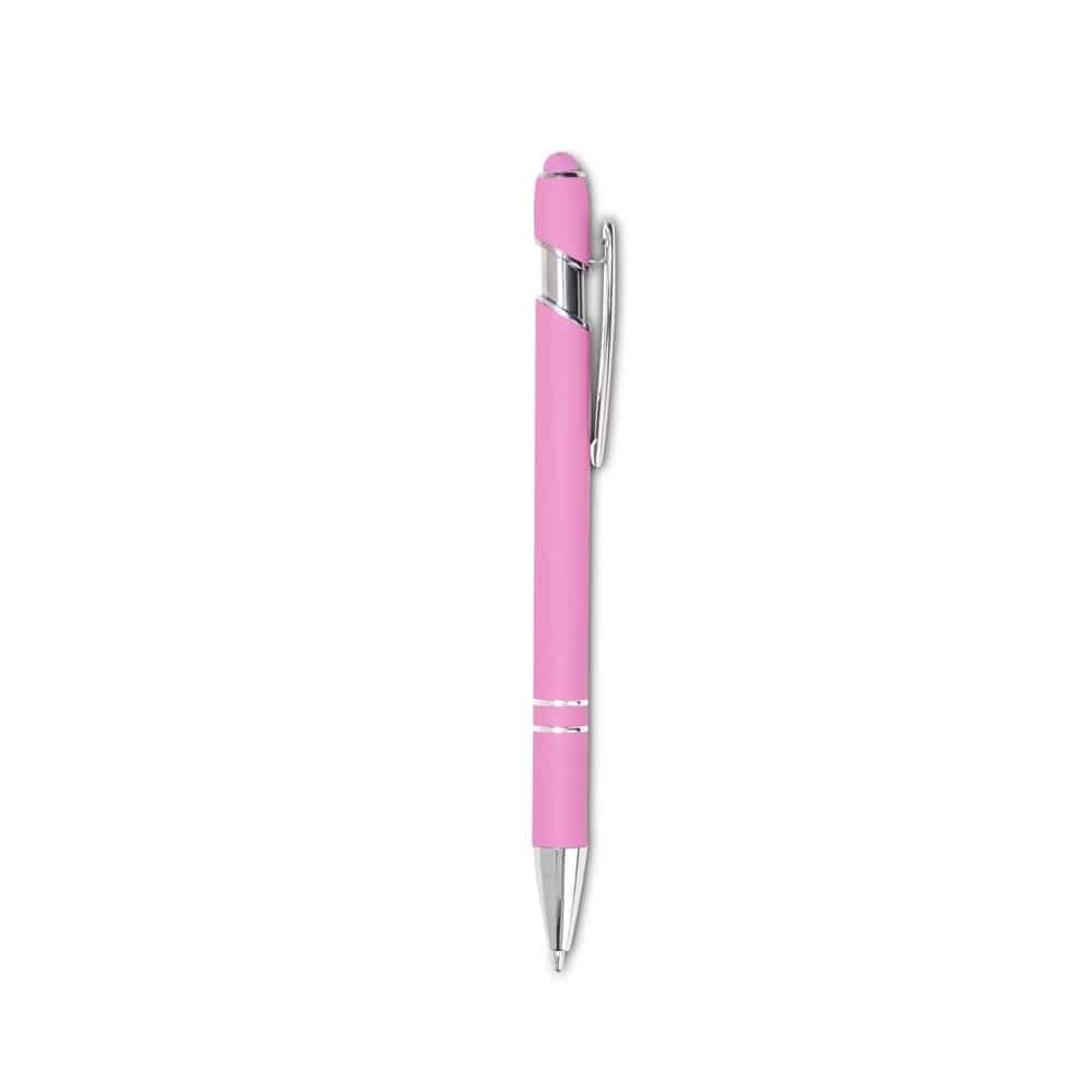 CANETA EMBORRACHADA TOUCH SPX-14715-ROS NA COR ROSA
