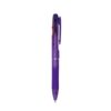CANETA 3 EM 1 COM BORRACHA  SPX-P@3311B-LIL/TRA NA COR ROXO
