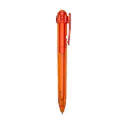 CANETA PLÁSTICA  SPX-12262-LAR NA COR LARANJA