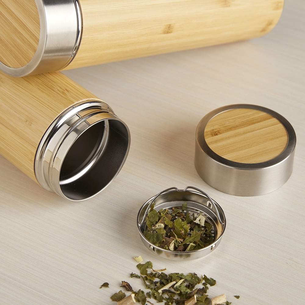 GARRAFA BAMBU 500 ML SPX-18642-BMB NA COR MADEIRA - Imagem 4