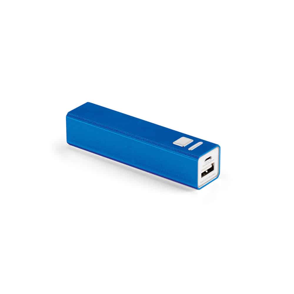 Bateria portátil em alumínio. Bateria de lítio com capacidade de 2.200 mAh - Imagem 4