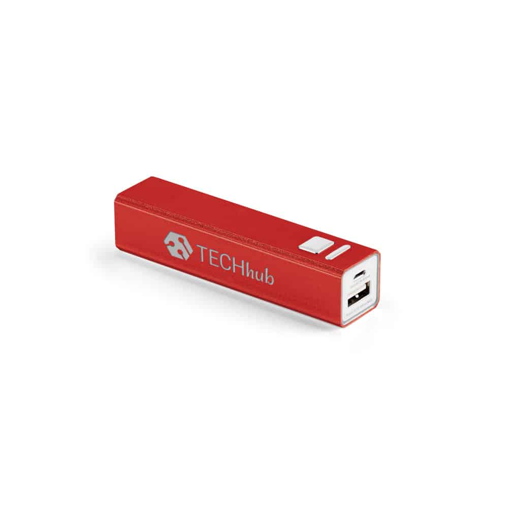 Bateria portátil em alumínio. Bateria de lítio com capacidade de 2.200 mAh - Imagem 7
