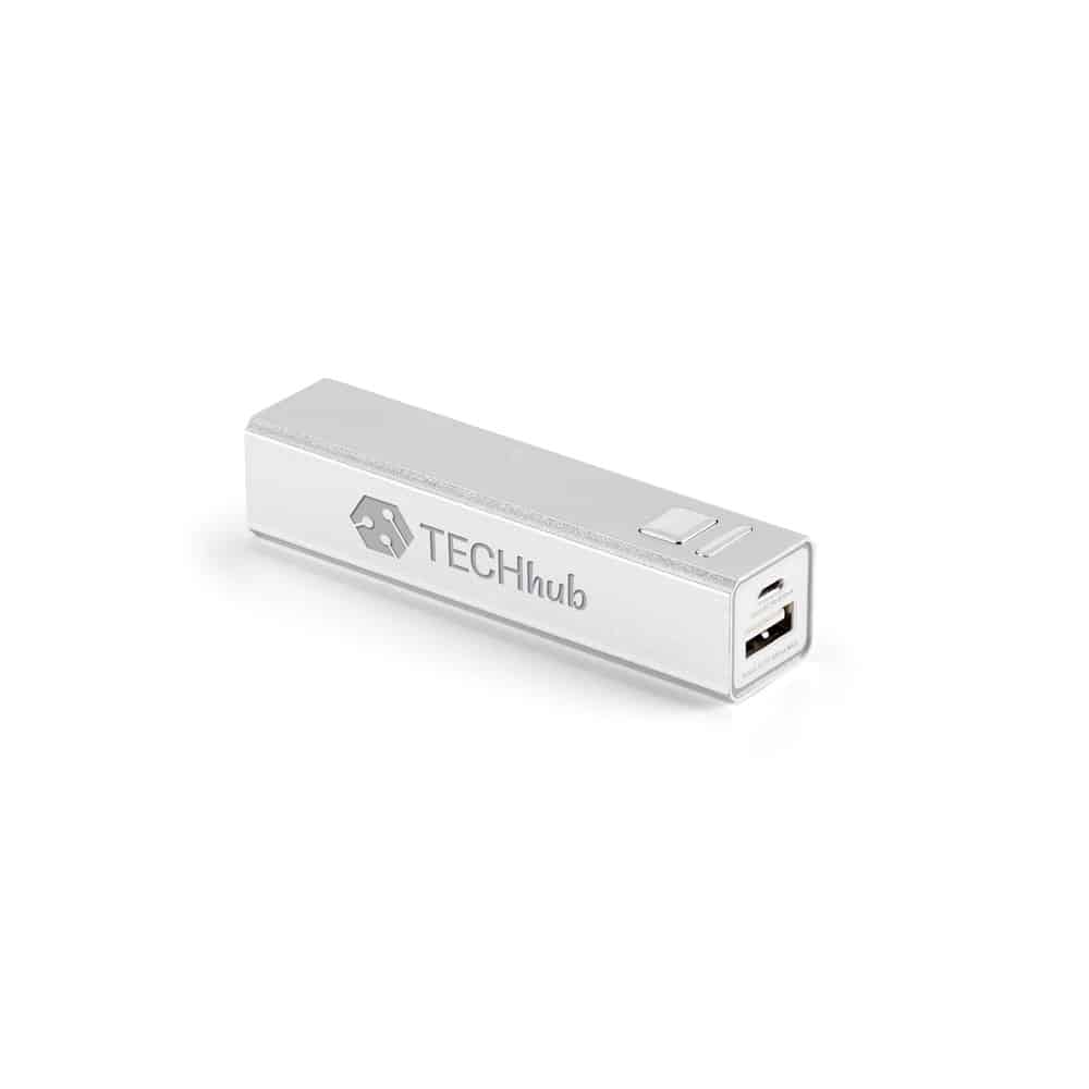 Bateria portátil em alumínio. Bateria de lítio com capacidade de 2.200 mAh - Imagem 9
