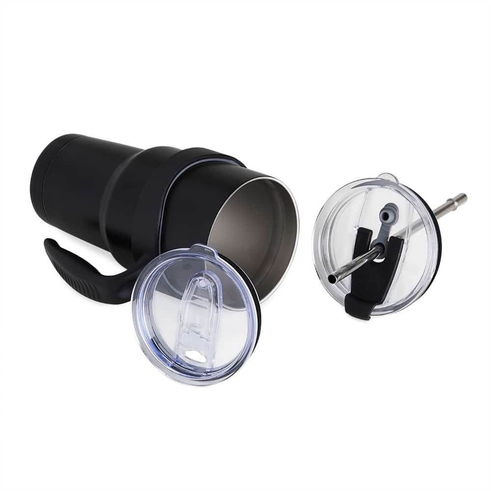 CANECA TÉRMICA INOX 800ML SPX-09097-PRE NA COR PRETO - Imagem 4