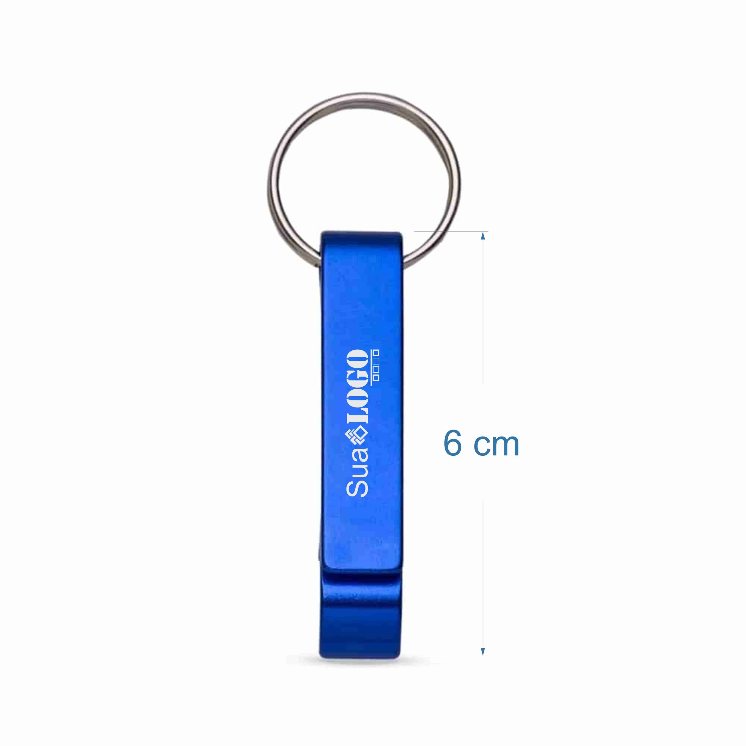 CHAVEIRO METAL ABRIDOR SPX-09824-AZU NA COR AZUL - Imagem 2