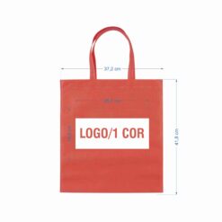 Alternative view of SACOLA DE TNT SPX-13780N-VM NA COR VERMELHO