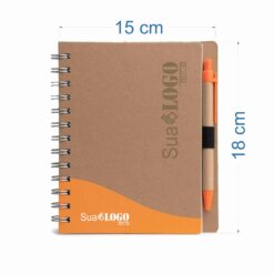 Alternative view of BLOCO DE ANOTAÇÕES COM CANETA SPX-06098-LAR NA COR BEGE