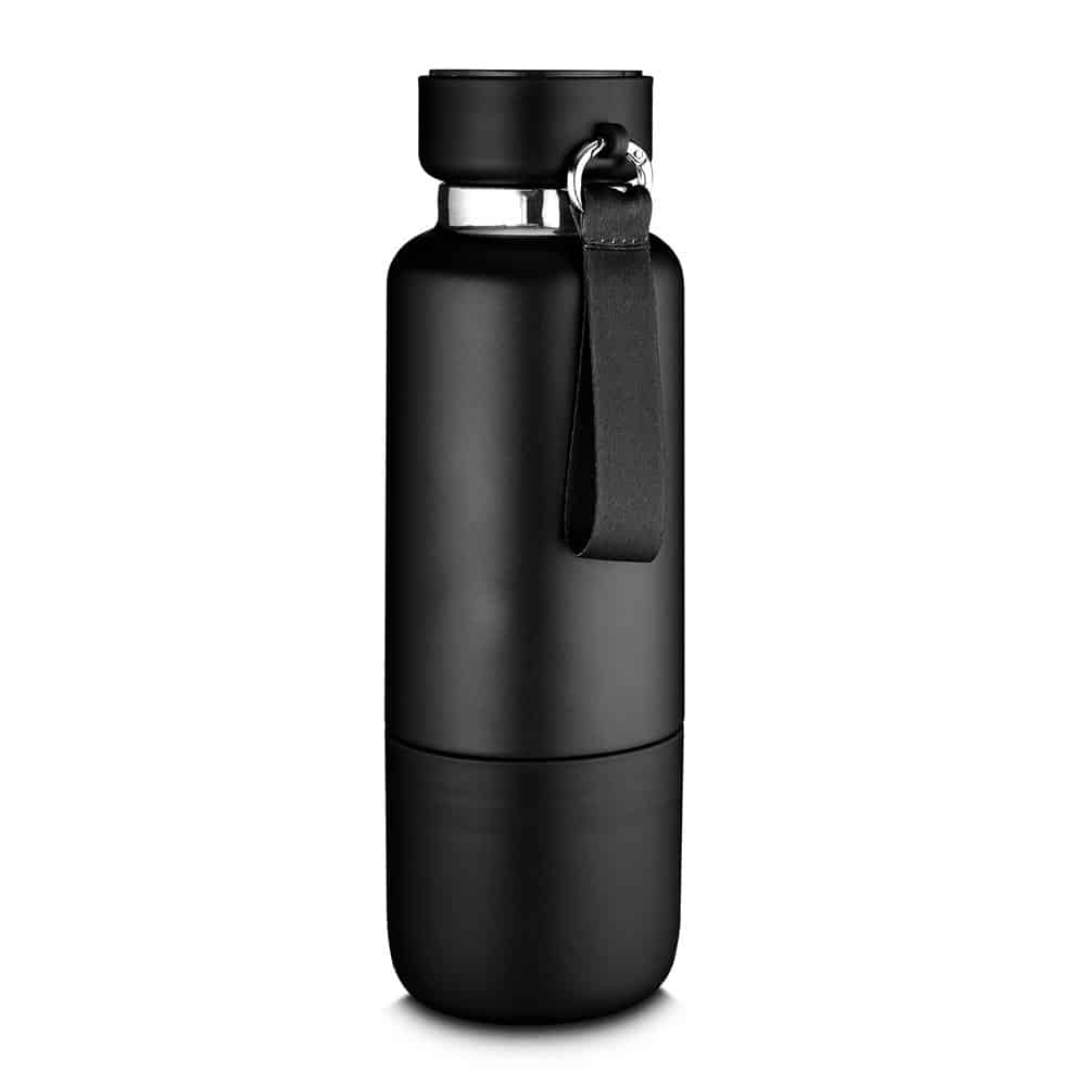 GARRAFA TÉRMICA INOX 500ML SPX-15071-PRE NA COR PRETO