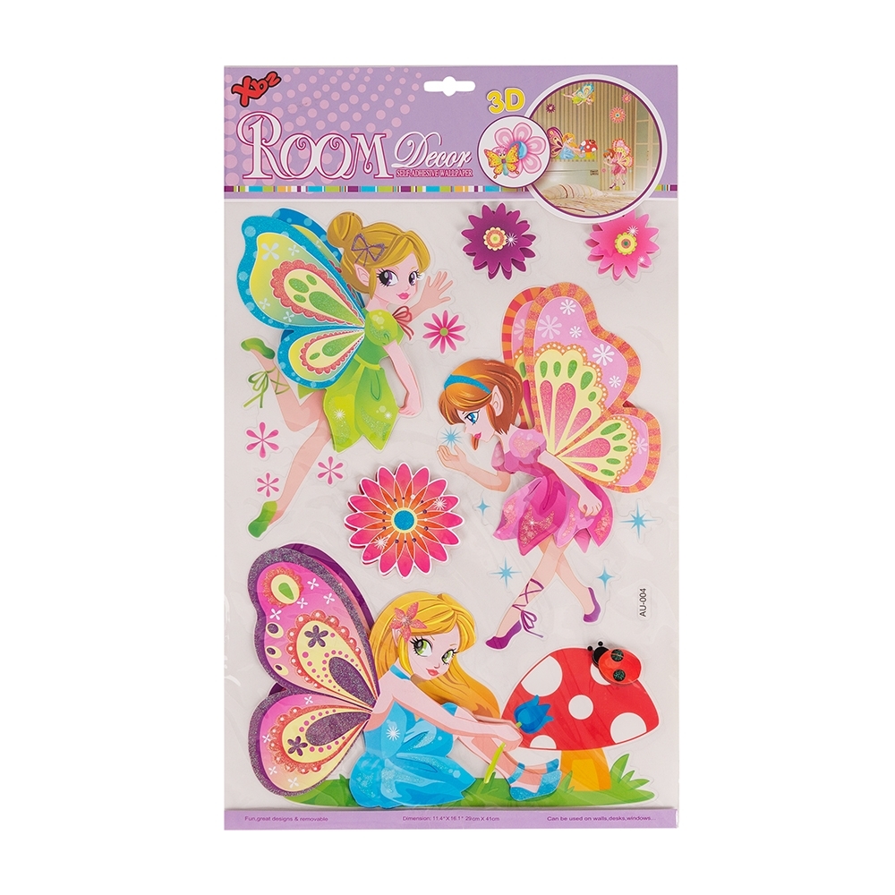 ADESIVOS DECORATIVOS 3D SPX-P$ADS17690-ROS NA COR ROSA