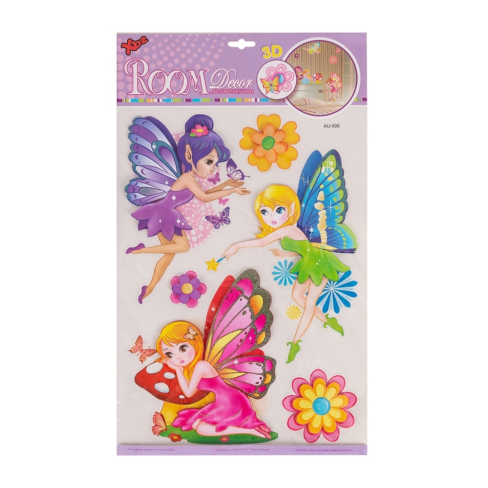 ADESIVOS DECORATIVOS 3D SPX-P$ADS17691-ROS NA COR ROSA