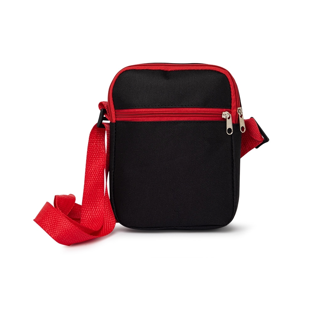 BOLSA DE OMBRO SPX-15070-PRE/VM NA COR VERMELHO