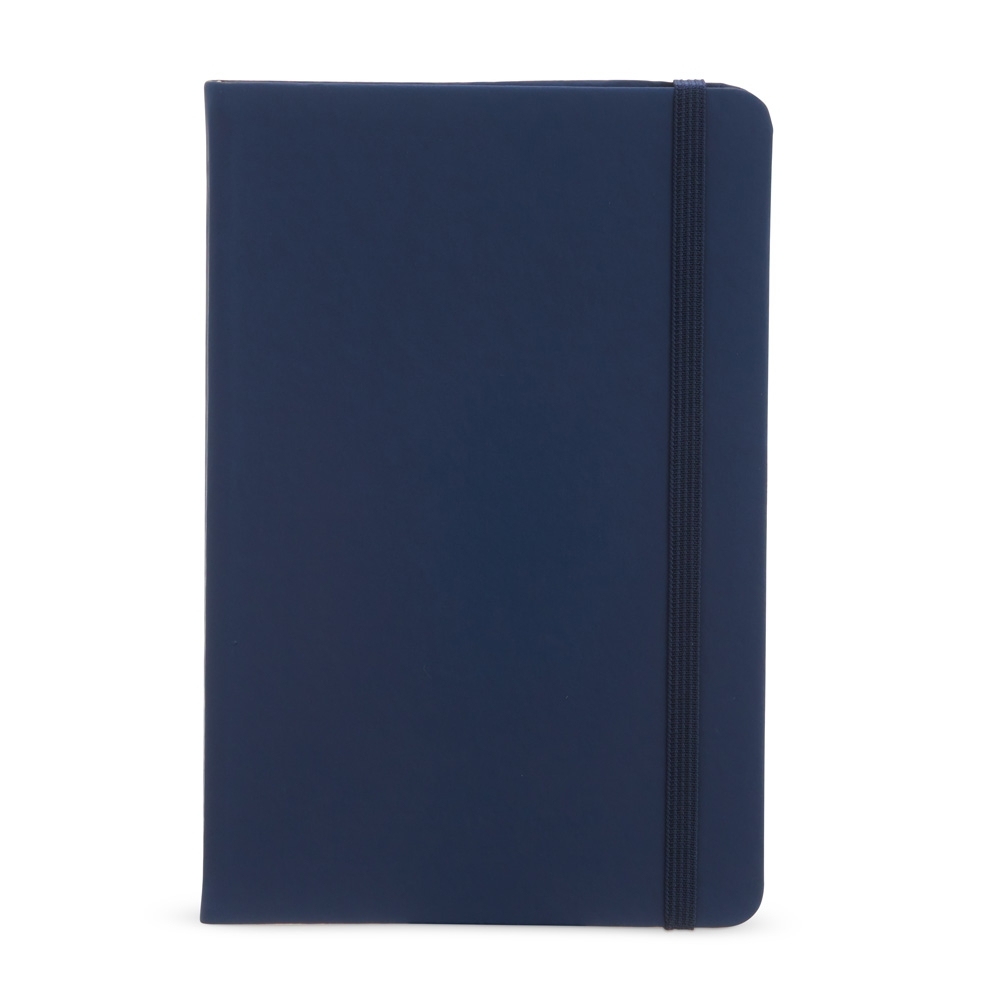 CADERNETA COURO SINTÉTICO 21X14 SPX-14917S-AZU NA COR AZUL