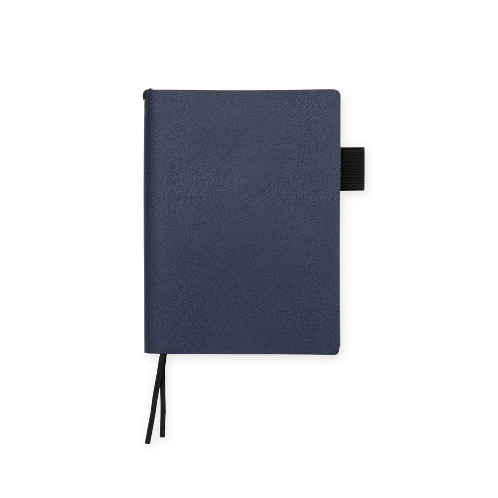 CADERNO EM COURO SINTÉTICO SPX-18899-AZU NA COR AZUL