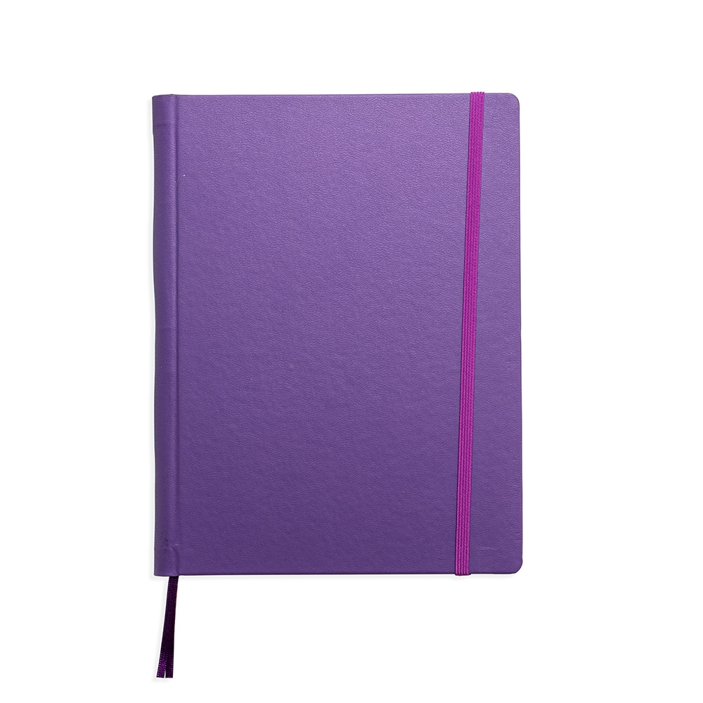 CADERNETA COURO SINTÉTICO SPX-15156-ROX NA COR ROXO