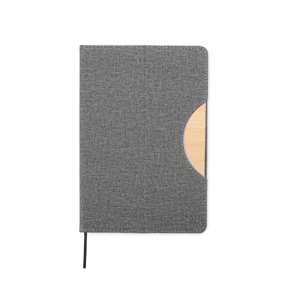 CADERNETA COM SUPORTE DE CELULAR SPX-06101-CIN NA COR CHUMBO