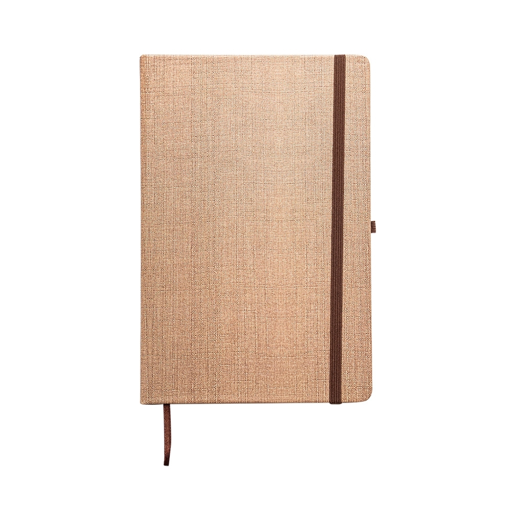 CADERNO A5 COUCHÊ SPX-15194-MAC NA COR MARROM