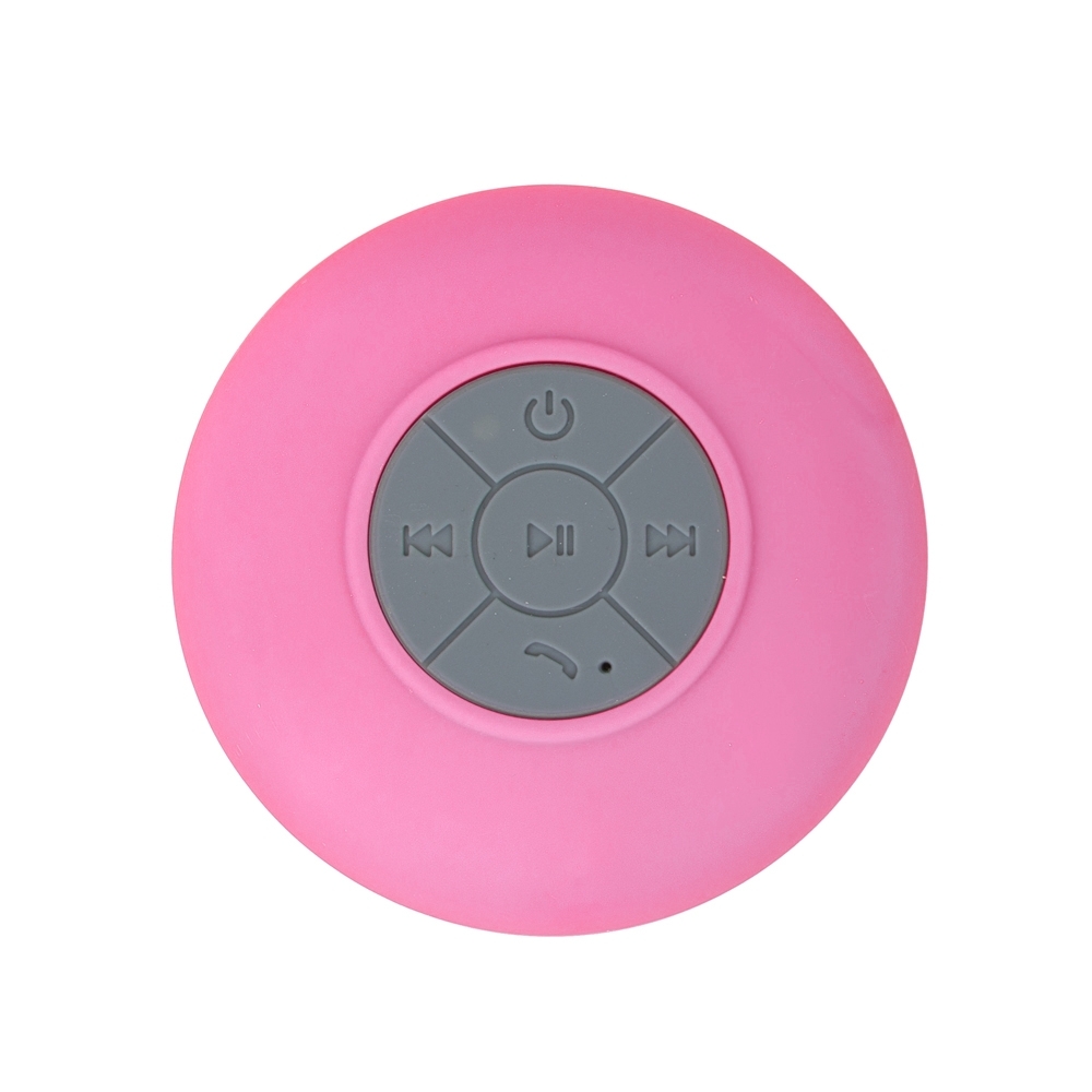 CAIXINHA DE SOM C/VENTOSA CAIXA ACRÍLICA  SPX-12926AC-RSC NA COR ROSA