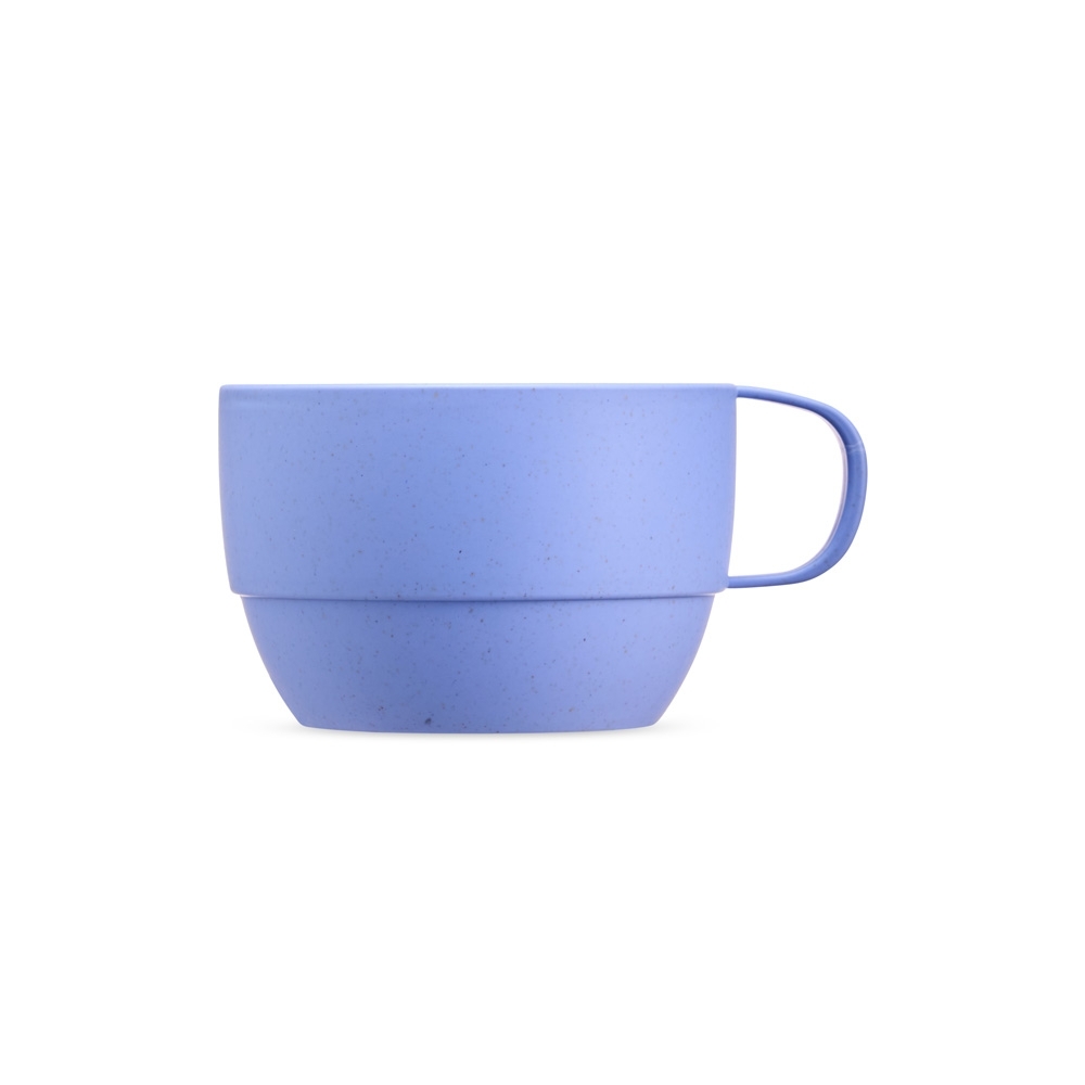 CANECA PALHA DE TRIGO 300ML SPX-18862-AZU NA COR AZUL