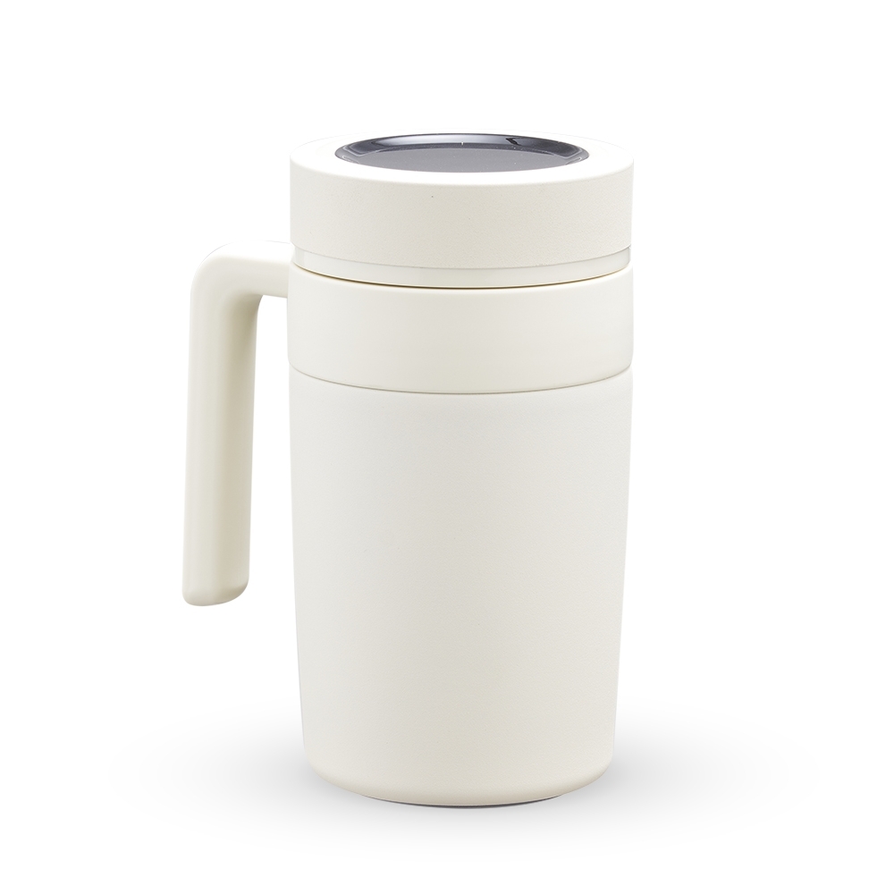 CANECA TERMICA 500ML C/ TERMÔMETRO  SPX-18641-BCO NA COR BRANCO
