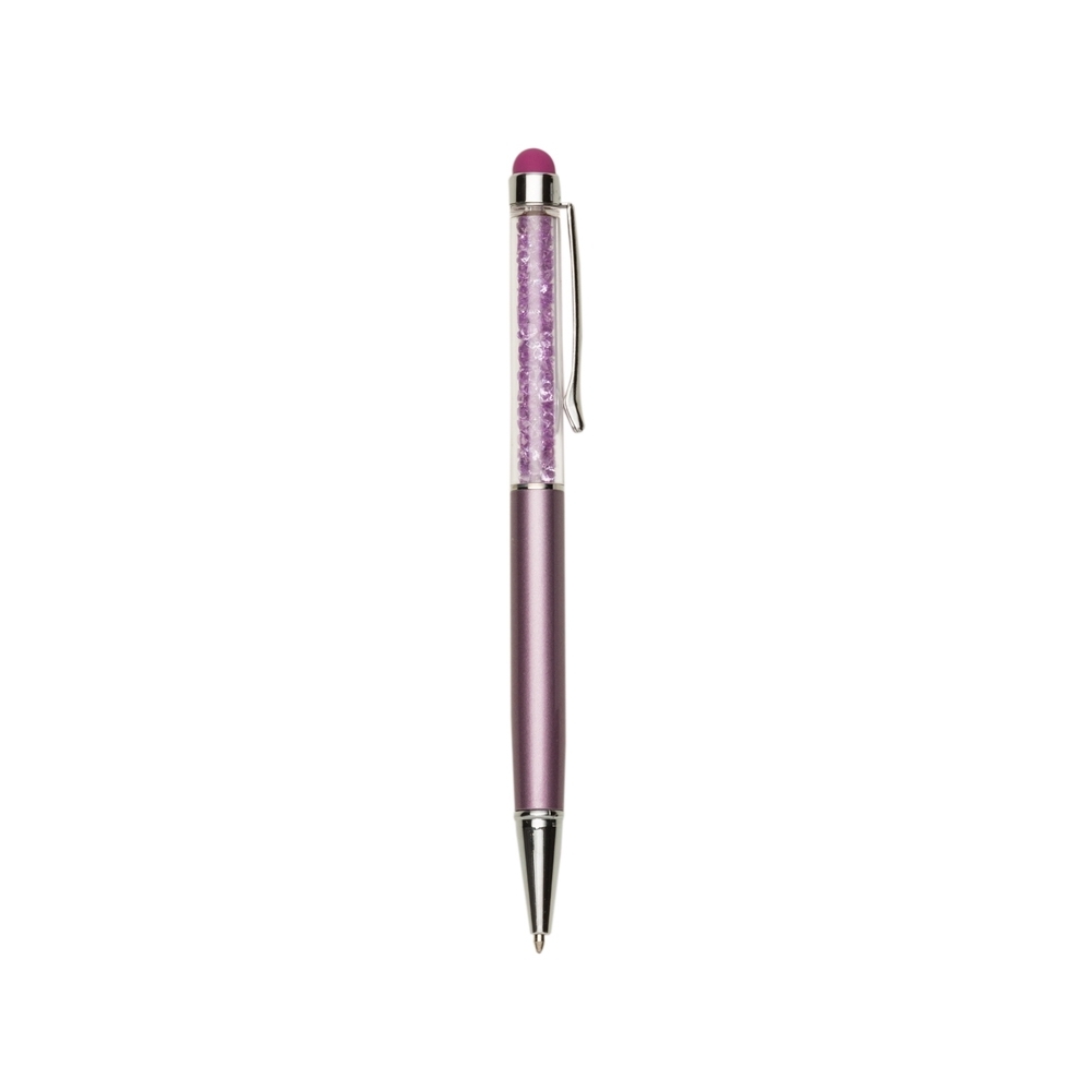 CANETA METAL TOUCH SPX-13311-ROX/ROX NA COR ROXO