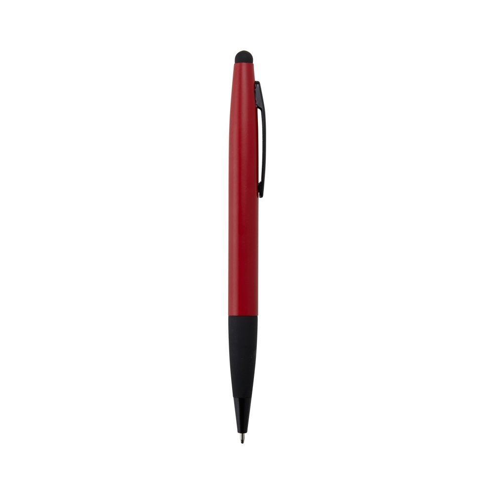 CANETA METAL COM TOUCH SPX-15004-VM NA COR VERMELHO