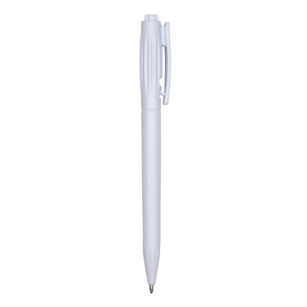 CANETA PLASTICA FOSCA SPX-06161F-BCO NA COR BRANCO