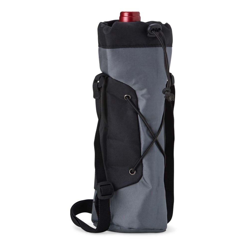 CAPA PARA GARRAFA NYLON SPX-P@05027G-CIN NA COR CINZA