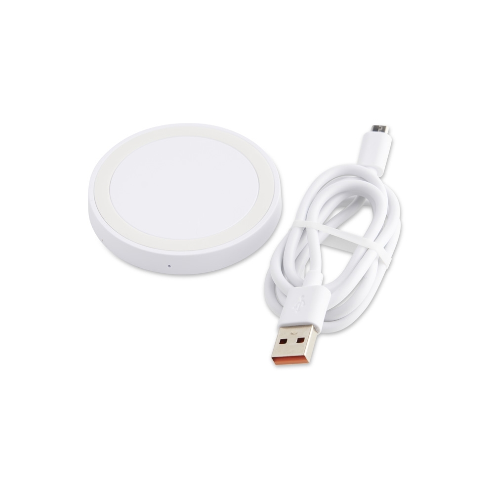 CARREGADOR VIA INDUÇÃO SPX-14810-BCO NA COR BEGE