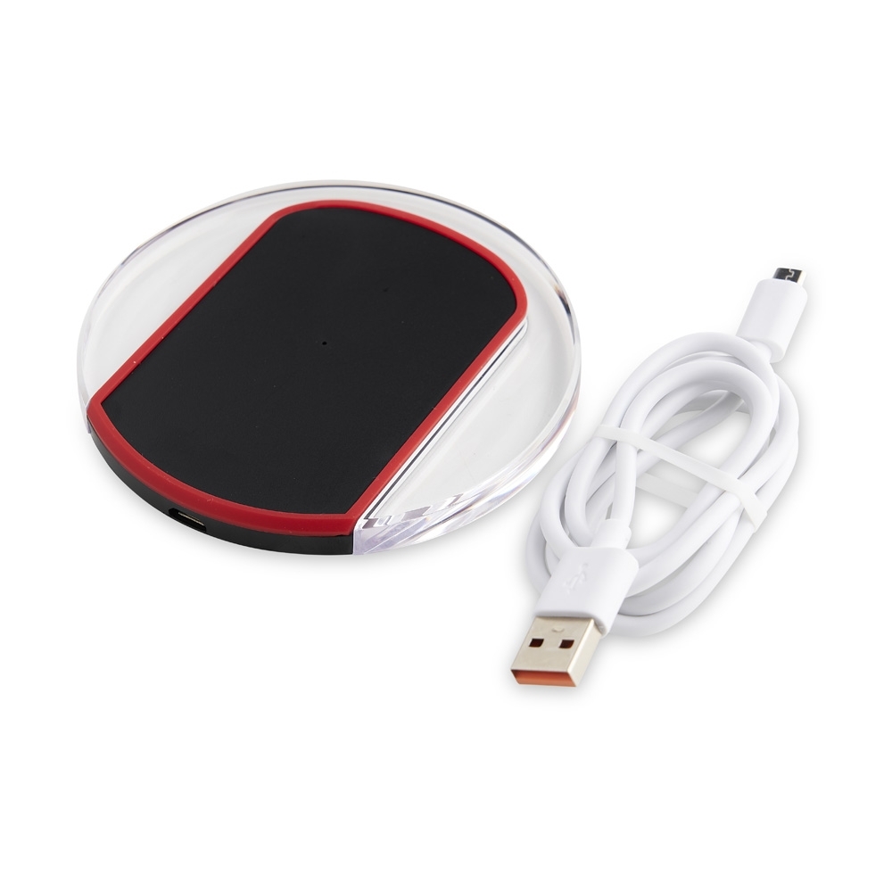 CARREGADOR VIA INDUÇÃO SPX-14809-PRE NA COR PRATA