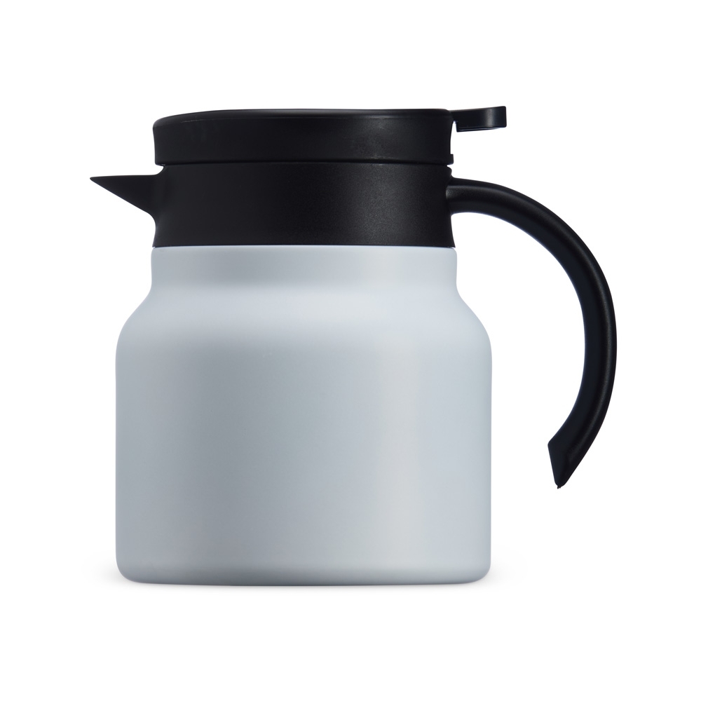 CHALEIRA TÉRMICA INOX 750ML COM DISPLAY LED SPX-E@18649-BCO NA COR BRANCO