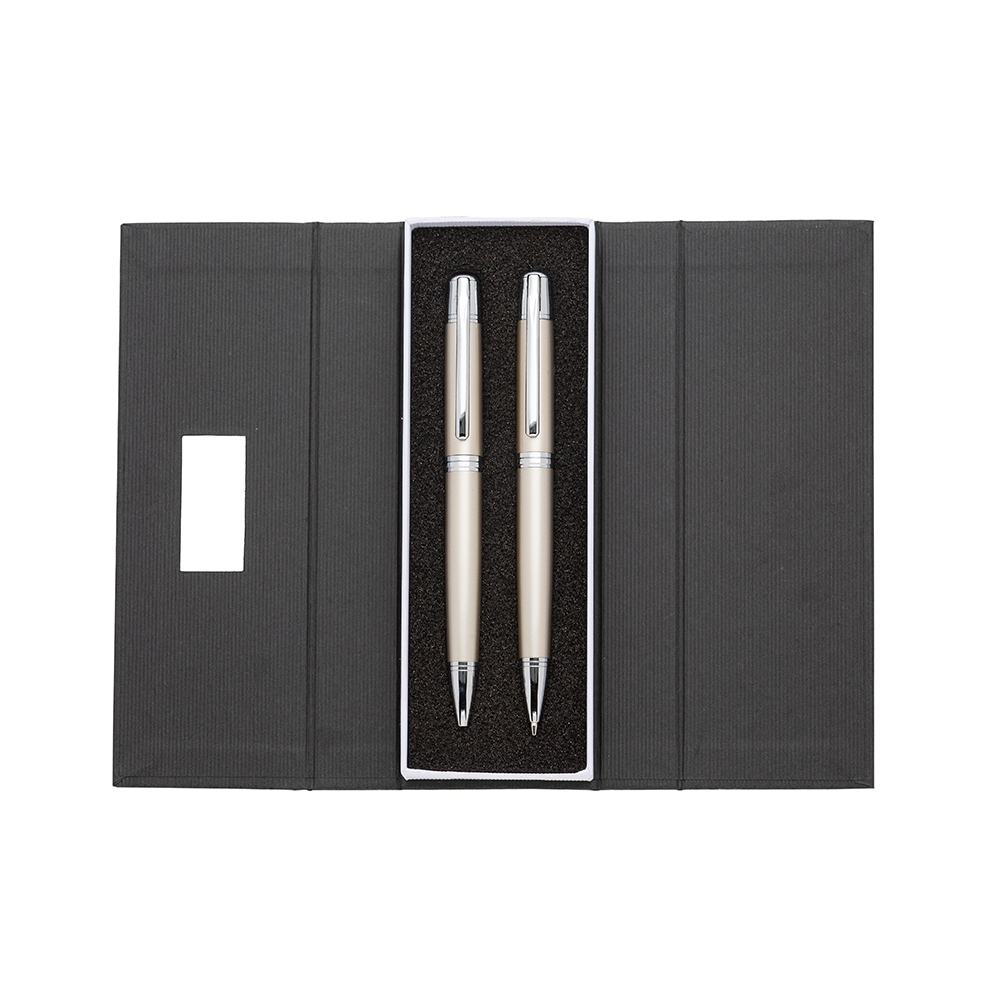 CONJUNTO CANETA E LAPISEIRA SPX-181PAR-CHA NA COR COBRE