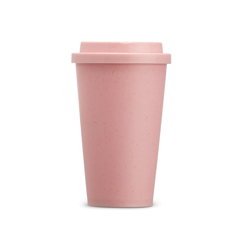 COPO FIBRA DE BAMBU 450ML SPX-18740-ROS NA COR ROSA