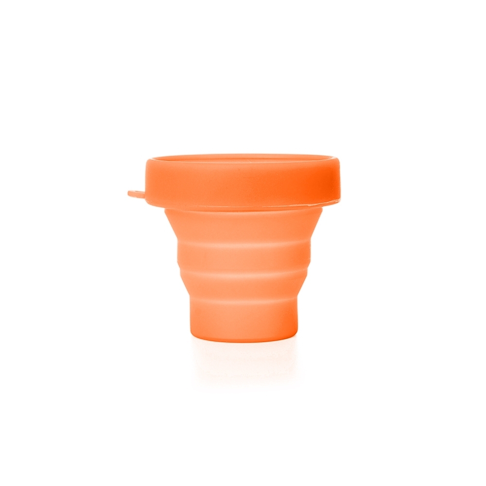 COPO RETRÁTIL   SPX-18578-LAR NA COR LARANJA
