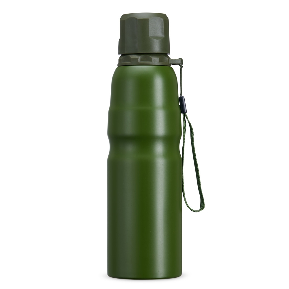 GARRAFA INOX 800ML SPX-P@18782-VD NA COR VERDE