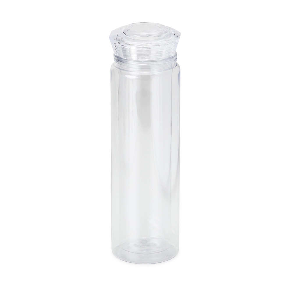 GARRAFA PLÁSTICA 500ML SPX-14850-TRA/TRA NA COR TRANSPARENTE