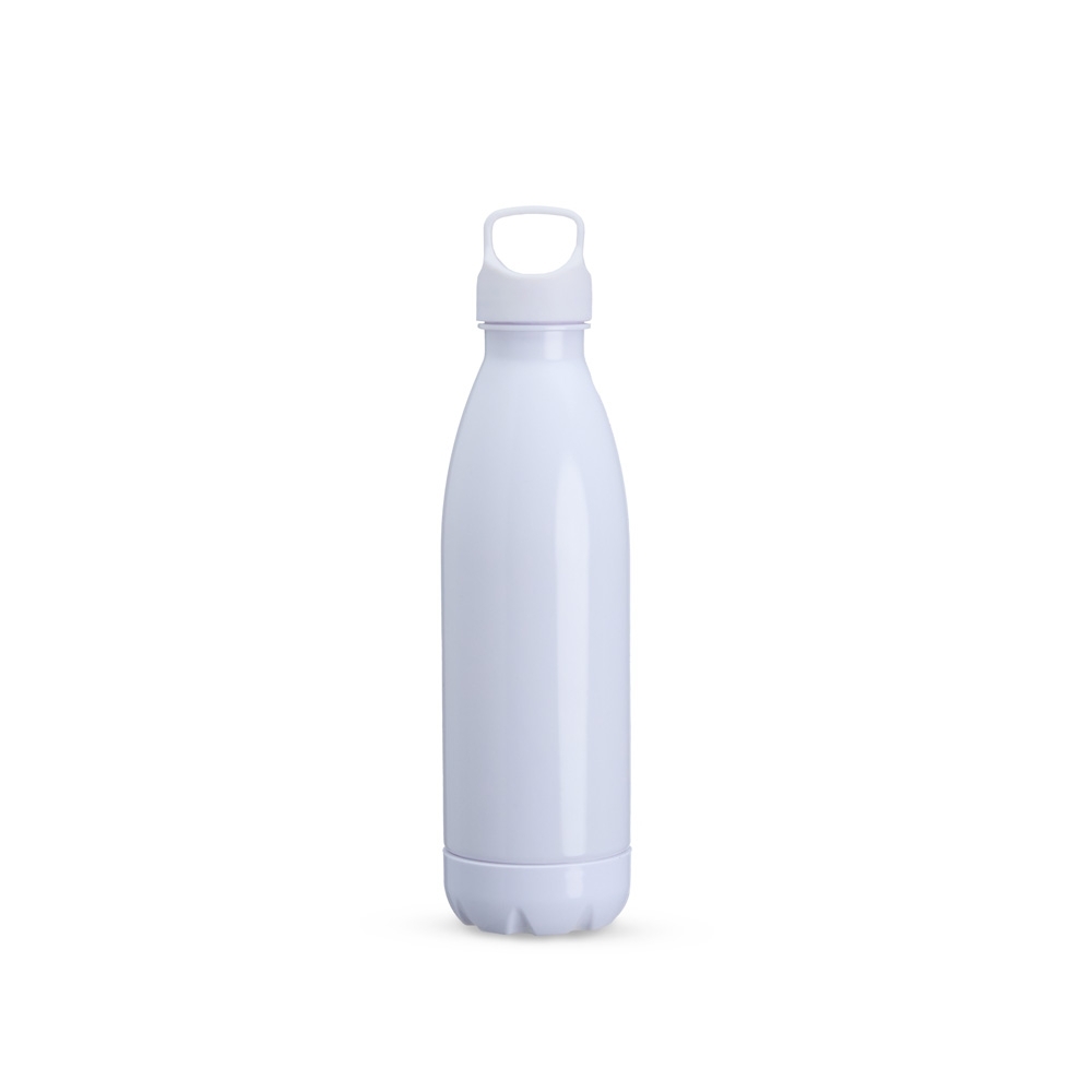GARRAFA PLÁSTICA 680ML SPX-15246L-BCO NA COR BRANCO
