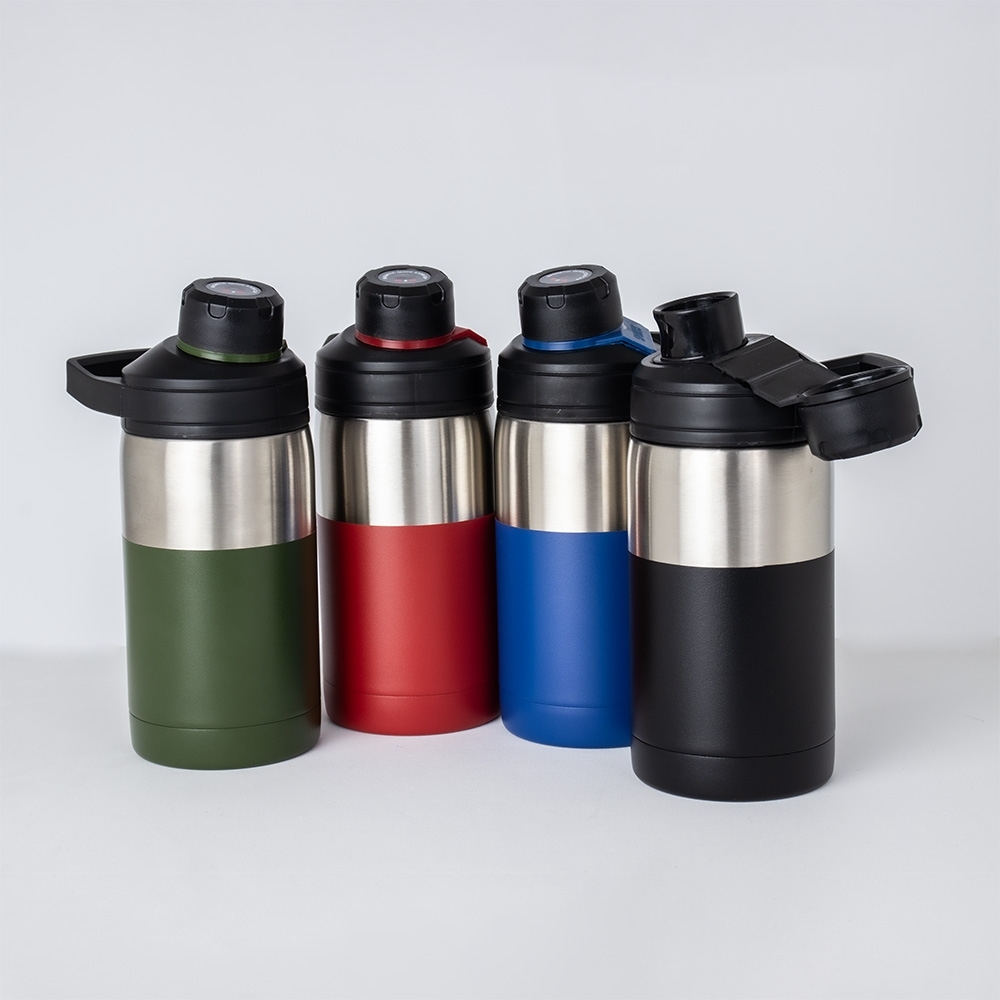 GARRAFA TÉRMICA 350ML SPX-E@08057-VD NA COR VERDE