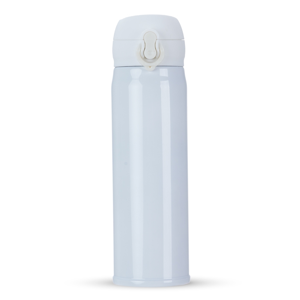 GARRAFA TÉRMICA 400ML SPX-02112-BCO NA COR BRANCO