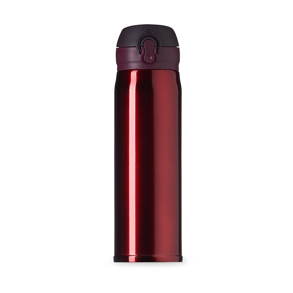 GARRAFA TÉRMICA 400ML SPX-02112-VM/BRD NA COR VERMELHO