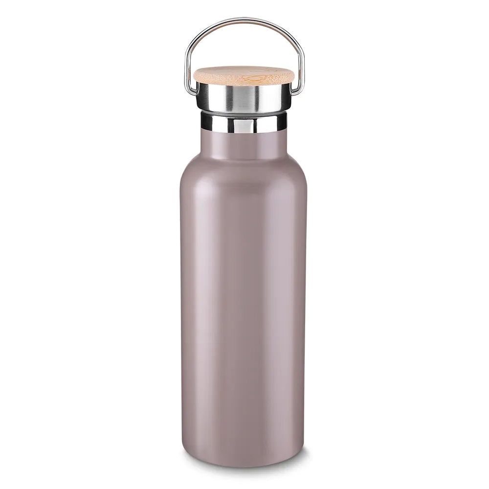 GARRAFA TÉRMICA INOX 500 ML SPX-14784-MAR NA COR MARROM