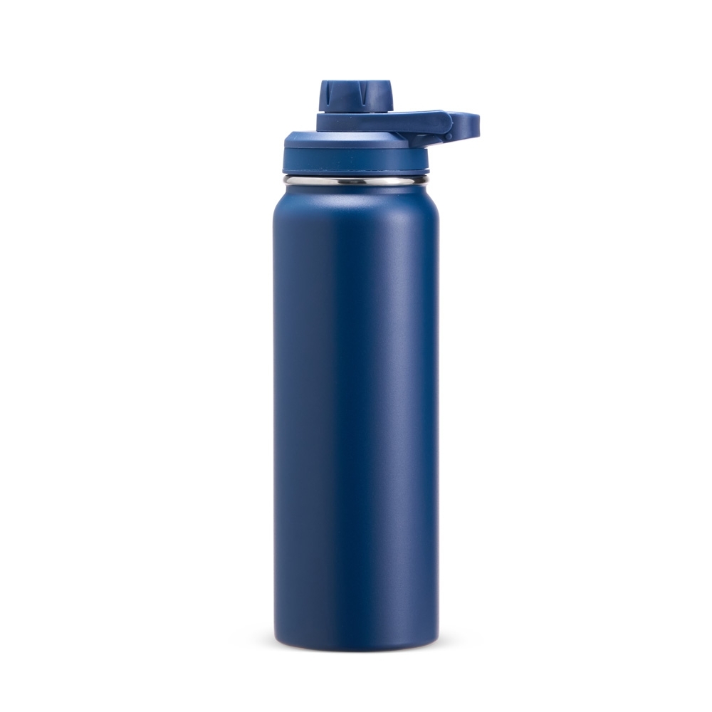 GARRAFA TÉRMICA INOX 850ML SPX-18855-AZU NA COR AZUL