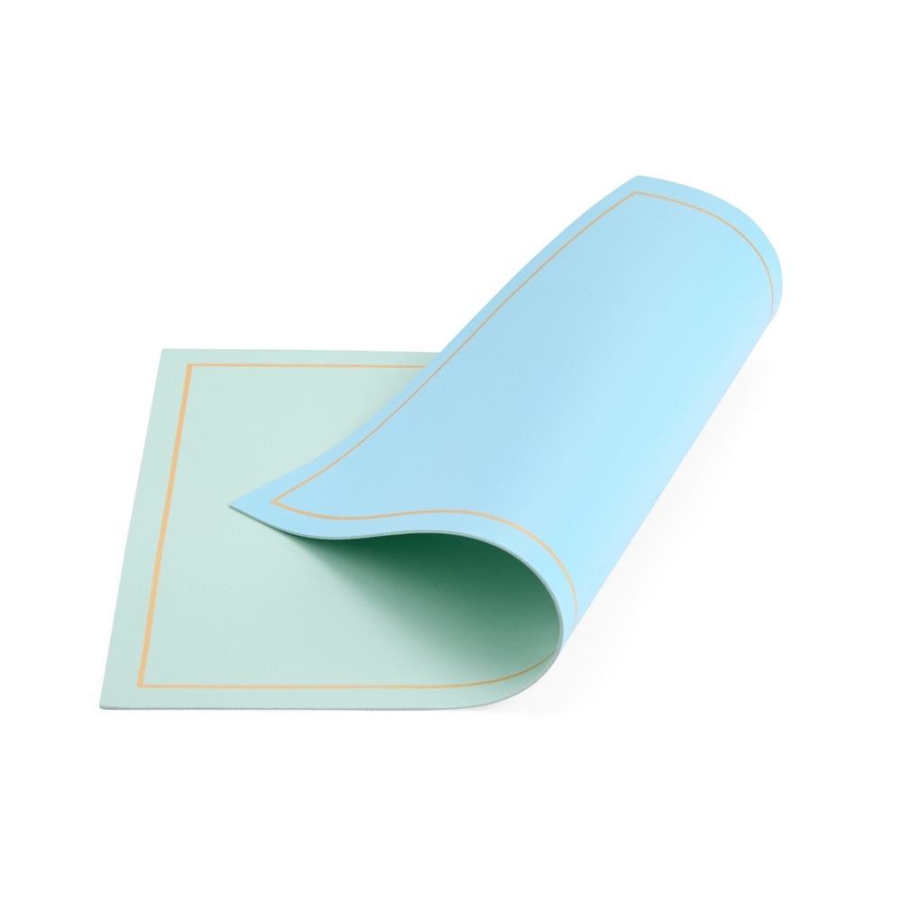 JOGO AMERICANO DUPLA FACE SPX-08211-VDC/AZC NA COR VERDE