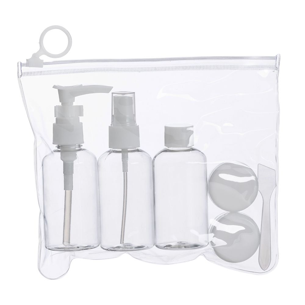 KIT VIAGEM 6PÇS SPX-18536-BCO NA COR BRANCO