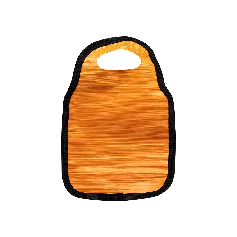 LIXOCAR DE PLÁSTICO RECICLÁVEL SPX-P@15140-LAR NA COR LARANJA