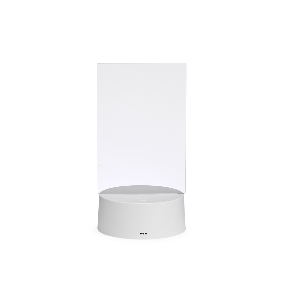 LUMINÁRIA LED DE MESA SPX-08308-BCO NA COR BRANCO