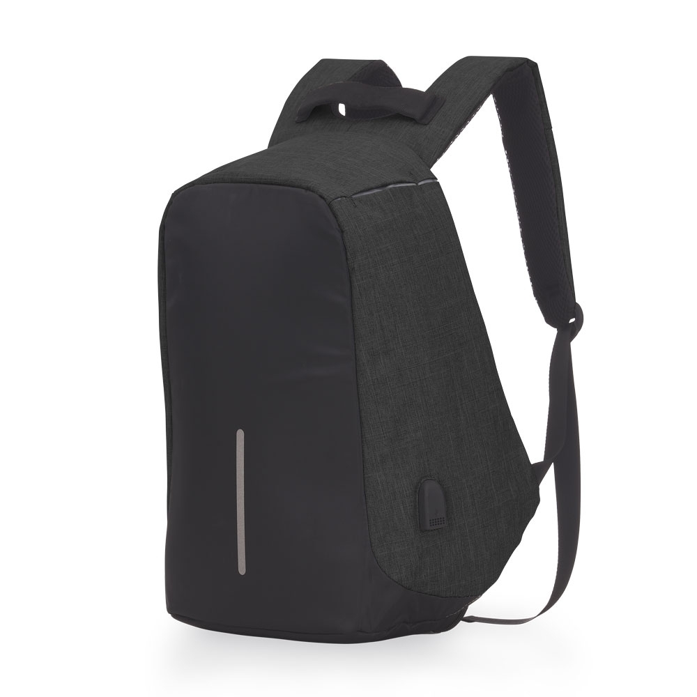 MOCHILA ANTI-FURTO SPX-14290-PRE NA COR PRETO
