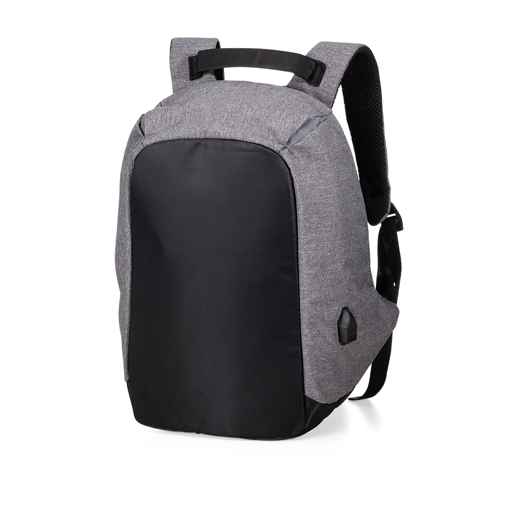 MOCHILA ANTI-FURTO USB 24L SPX-01306-CIN NA COR CHUMBO
