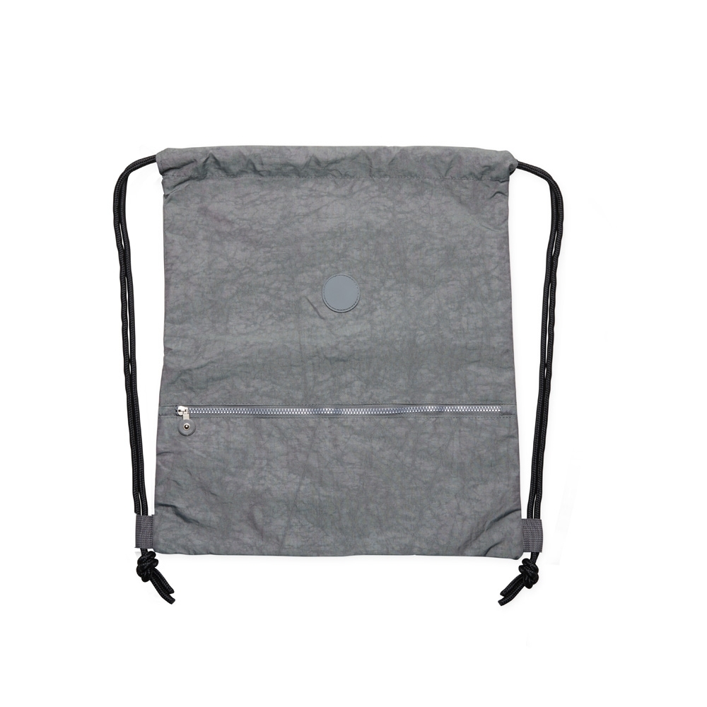 SACOCHILA NYLON IMPERMEÁVEL SPX-18719-CIN NA COR PRATA