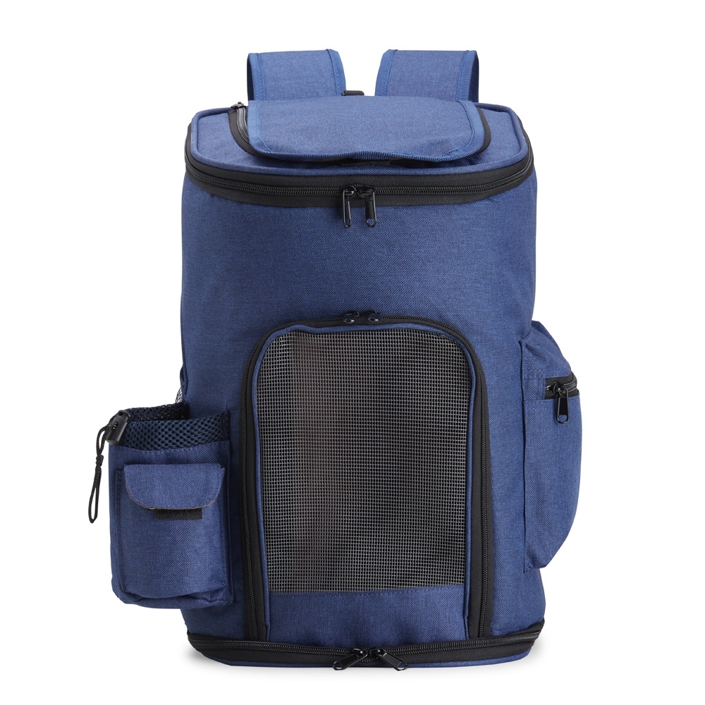BOLSA PARA TRANSPORTE DE ANIMAIS PET`S SPX-14993-AZU NA COR AZUL
